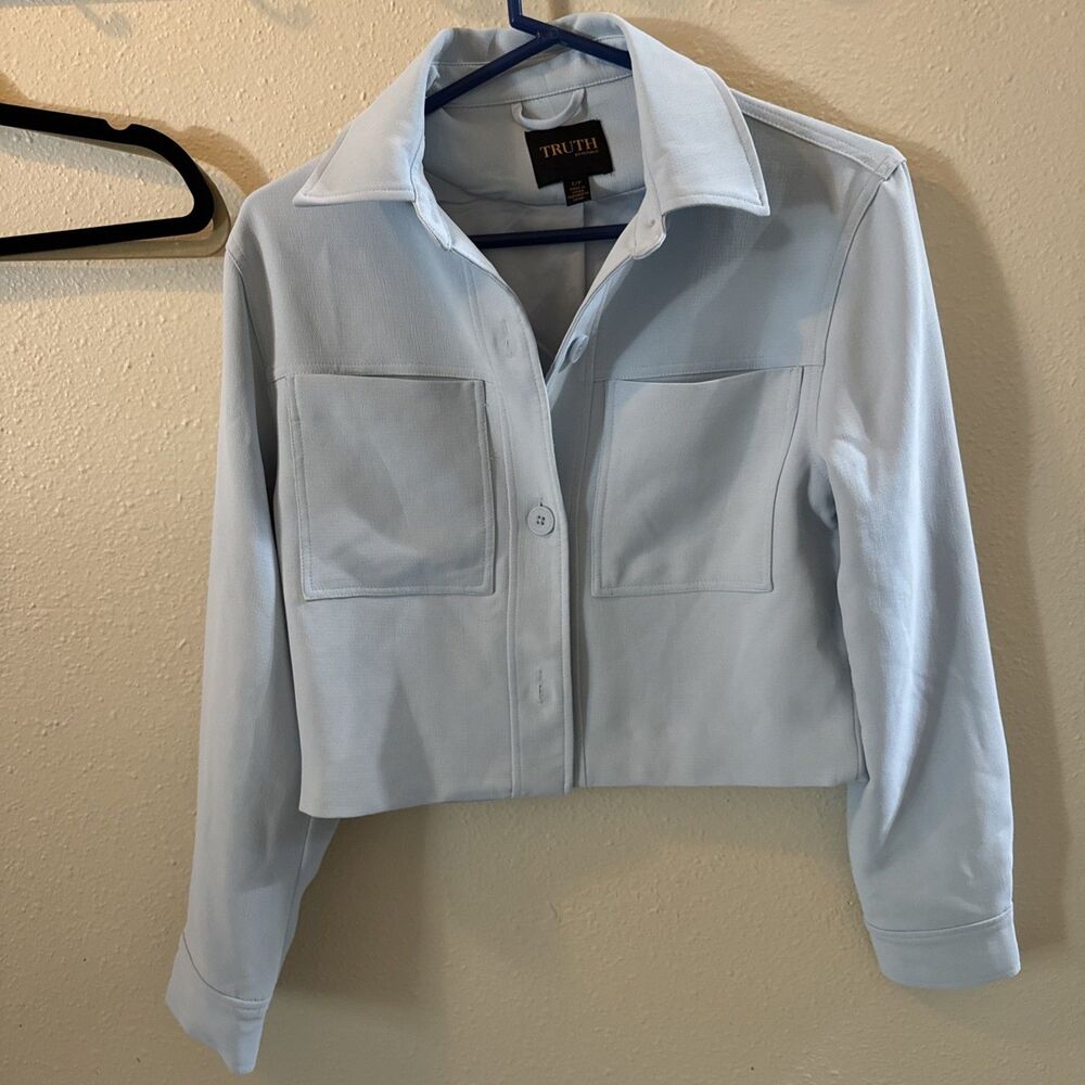 TRUTH By Republic Crop Jacket MSRP $78 Size S # 6D 2032